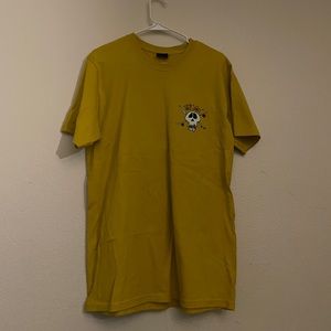 Stussy yellow mexican shirt